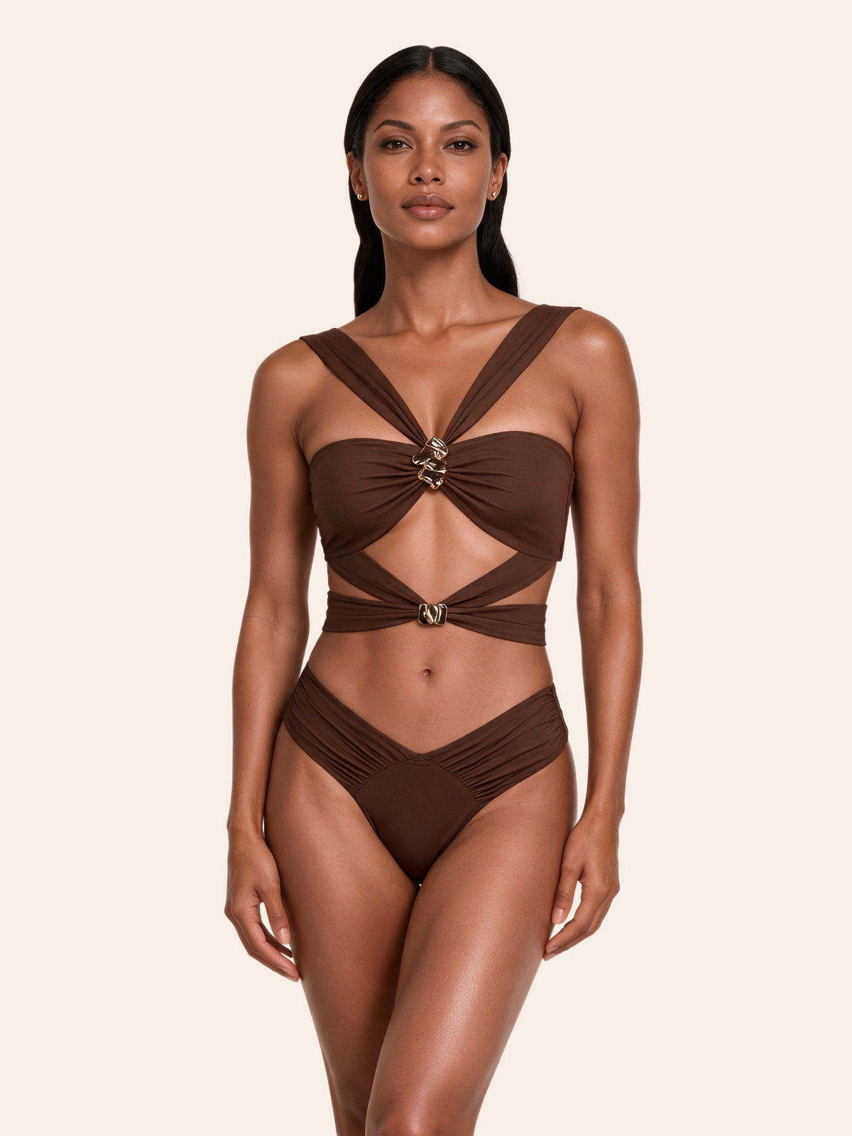 BIQUÍNI AURA - Chocolate
